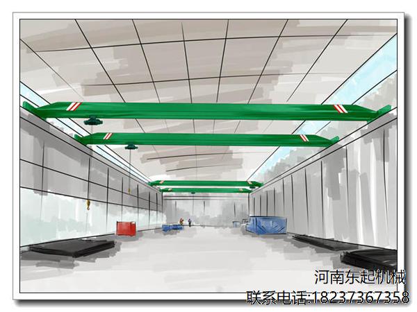 山东烟台单梁起重机销售公司 介绍其轨道的选用